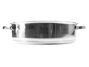 Moneta - Tegame 2 Manici Allegro Acciaio Inox per Induzione 28 cm