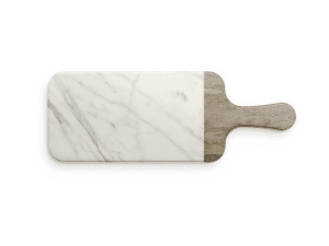 Touch-Mel - Tagliere Carrara in Melamina 43x15 cm