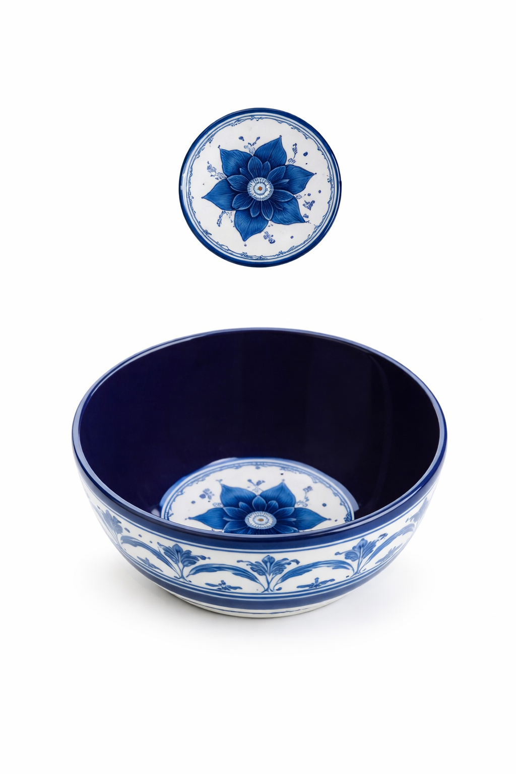 Touch-Mel – Insalatiera Havana Blue in Melamina 22 cm Touch-Mel – Insalatiera Havana Blue in Melamina 22 cm