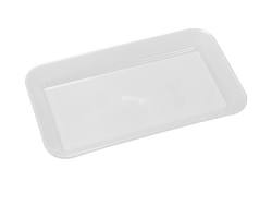 Giganplast – Vassoio Macelleria/Salumeria Bianco in Plastica 46x30cm