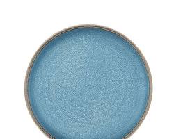 Touch-Mel – Piatto Piano Rena Turchese in Melamina 27,8 cm