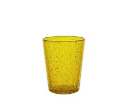 Memento Synth – Bicchiere Acqua Giallo 30 cl – Set 4 pz