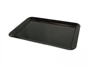 Giganplast – Vassoio Macelleria/Salumeria Nero in Plastica 53x24cm