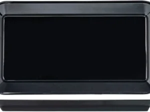 Giganplast - Vassoio Macelleria/Salumeria Nero in Plastica 42x23cm