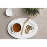 Ariane Porcelain - Piatto Ovale Prime con Falda 32x22 cm