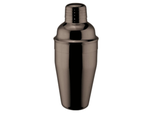 Ilsa – Shaker Cobbler Mixage Nero 50 cl in Acciaio Inox