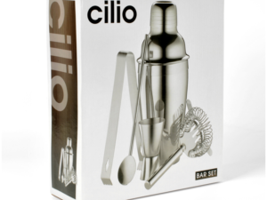 Cilio - Bar Set Inox 5 pz