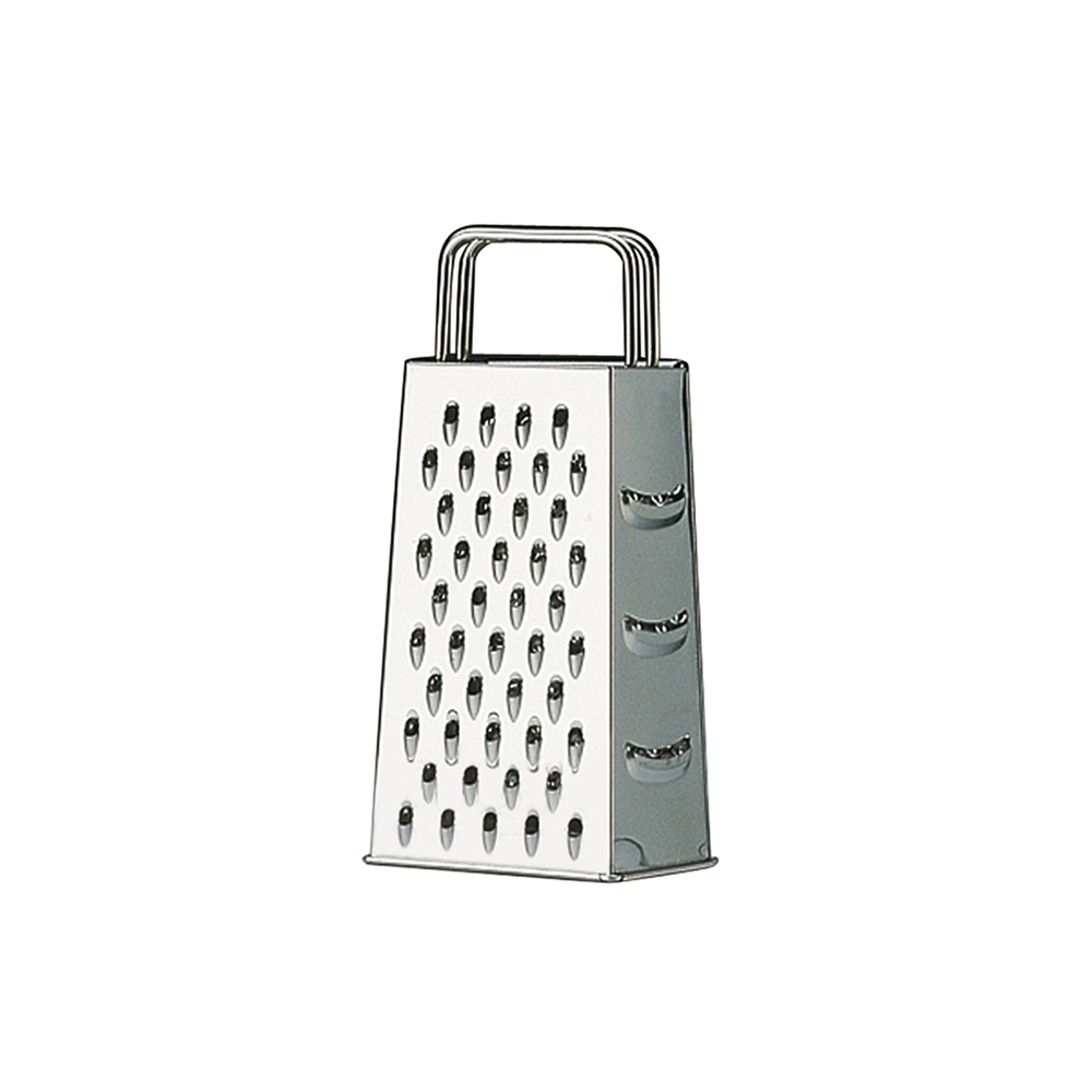 Kuchenprofi - Grattugia Quadra Piccola Inox 9,5x6,5 cm Kuchenprofi - Grattugia Quadra Piccola Inox 9,5x6,5 cm