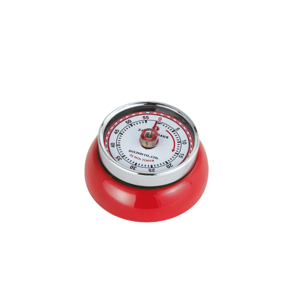 Zassenhaus - Timer Speed Meccanico Rosso in Metallo