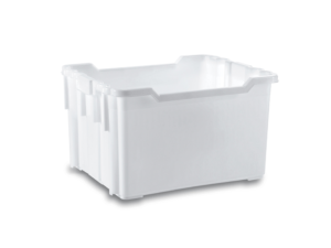 Giganplast - Cassetta Transport Container Strong Bianca 50x40x30 cm