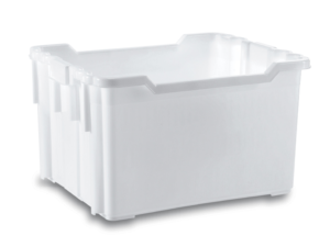 Giganplast - Cassetta Transport Container Strong Bianca 75x50x42 cm