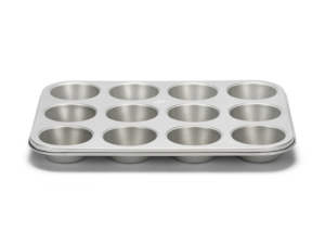 Patisse - Teglia Muffin Silver Top con Coperchio 36x27 cm