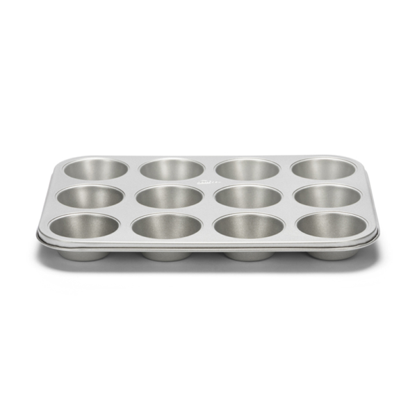 Patisse - Teglia Muffin Silver Top con Coperchio 36x27 cm