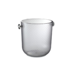 MC Ristorazione - Secchiello Portabottiglie Diamante Trasparente - 4,5 Lt