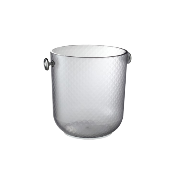 MC Ristorazione - Secchiello Portabottiglie Diamante Trasparente - 4,5 Lt