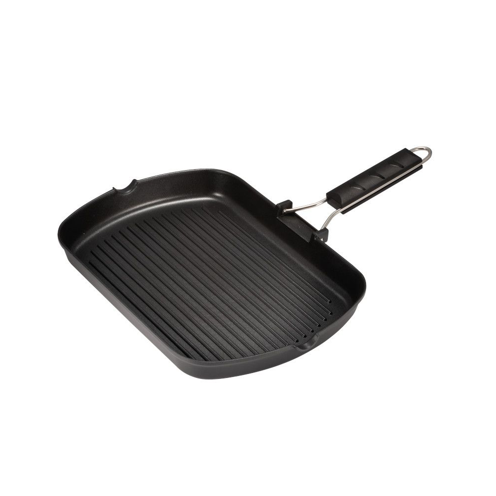 Ilsa - Bistecchiera Rettangolare DietiGrill per Induzione in Alluminio 25x35 cm Ilsa - Bistecchiera Rettangolare DietiGrill per Induzione in Alluminio 25x35 cm