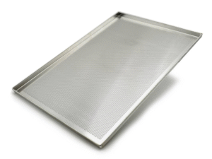 MCE - Teglia Rettangolare Forata in Alluminio 60x40 cm