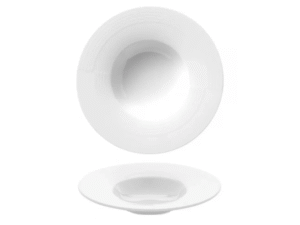 Morini - Piatto Fondo Gural Madrid in Porcellana Ø22 cm - Set 12 pz