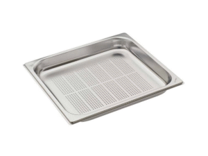 Mori - Bacinelle Forate in Acciaio Inox GN 2/3 - Varie Altezze