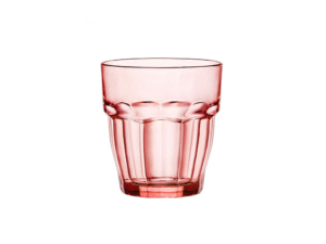 Bormioli Rocco - Bicchiere Rock Bar Rosa 27 cl - Set 6 pz