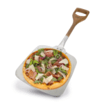 Boska - Pala per Pizza Piccola in Alluminio e Legno 77x32 cm