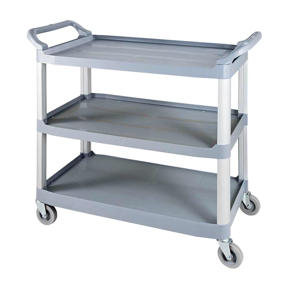 Forcar - Carrello di Servizio Multiuso in Plastica 80x50xh96 cm Forcar - Carrello di Servizio Multiuso in Plastica 80x50xh96 cm
