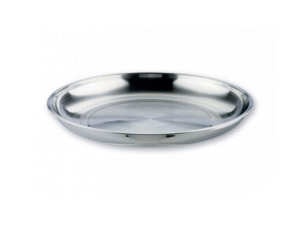 Garinox - Vassoio Frutti di Mare in Acciaio Inox Ø28 cm