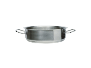 Ilsa - Casseruola Bassa in Acciaio Inox 2 Maniglie 36cm