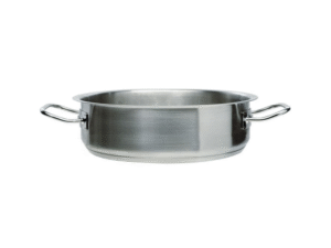 Ilsa - Casseruola Bassa in Acciaio Inox 2 Maniglie 40cm