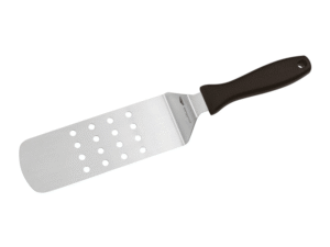Paderno - Spatola Forata per Hamburger in Acciaio Inox 24x7,2 cm