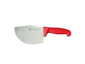 Scoft Botz - Coltello Mirror per Pelare 18 cm - Manico Rosso