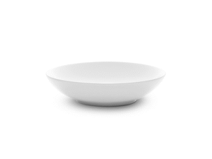 Kaleidos - Piatto Fondo Ostuni Bianco 20,5 cm - Set 6 pz