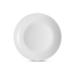 Kaleidos - Piatto Piano Ostuni Bianco 27 cm - Set 6 pz