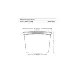 Weck - Vasetto in Vetro con Coperchio 370 ml