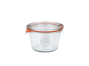 Weck - Vasetto in Vetro con Coperchio 370 ml