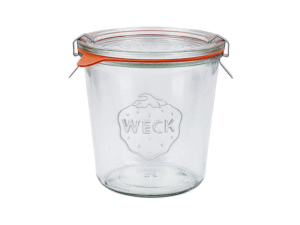 Weck - Vasetto in Vetro con Coperchio 580 ml
