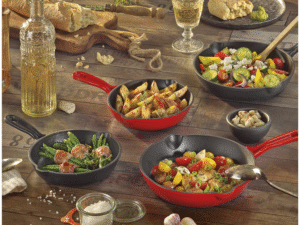 Kuchenprofi - Padella da Portata Provence in Ghisa Ø16 cm