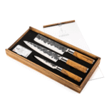 SDV Style - Set 3 Coltelli Forged Olive 13-18-20 cm