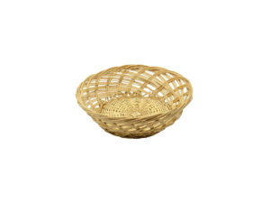 Vacchetti - Cestino Tondo in Vimini Naturale Ø20xh6 cm