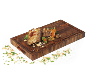 Zassenhaus - Tagliere Rettangolare a Mosaico con Scanalatura 54x30 cm