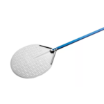 GiMetal - Pala Pizza Tonda Forata 36 cm Manico Smontabile 180 cm