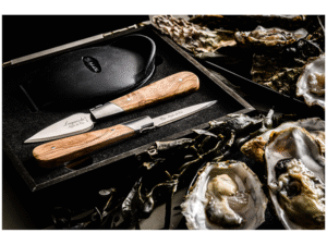 Laguiole - Set Regalo Apri Ostriche Luxury Line Ulivo 3pz