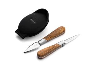 Laguiole - Set Regalo Apri Ostriche Luxury Line Ulivo 3pz