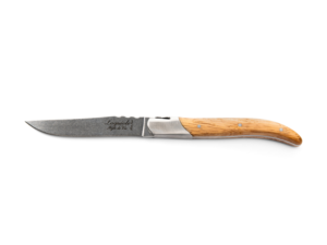 Laguiole - Coltello Bistecca Luxury Oak Stonewash Lama 10,5 cm - Set 6 pz