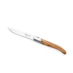 Laguiole - Coltello Bistecca Luxury Olive Wood Lama 10,5 cm - Set 6 pz