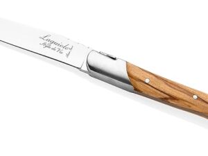 Laguiole - Coltello Bistecca Luxury Olive Wood Lama 10,5 cm - Set 6 pz