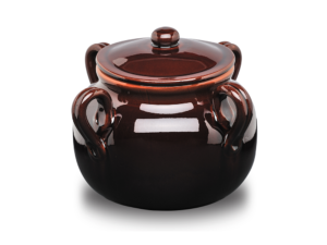 Terrecotte Lotti - Fagioliera 4 Manici Valdelsa in Terracotta 30 cm