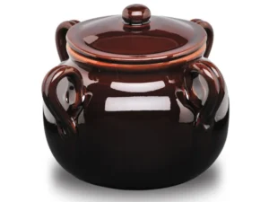 Terrecotte Lotti - Fagioliera 4 Manici Valdelsa in Terracotta 30 cm