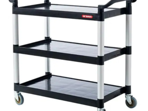 Araven - Carrello di Servizio Multiuso in Plastica 80x50xh98 cm