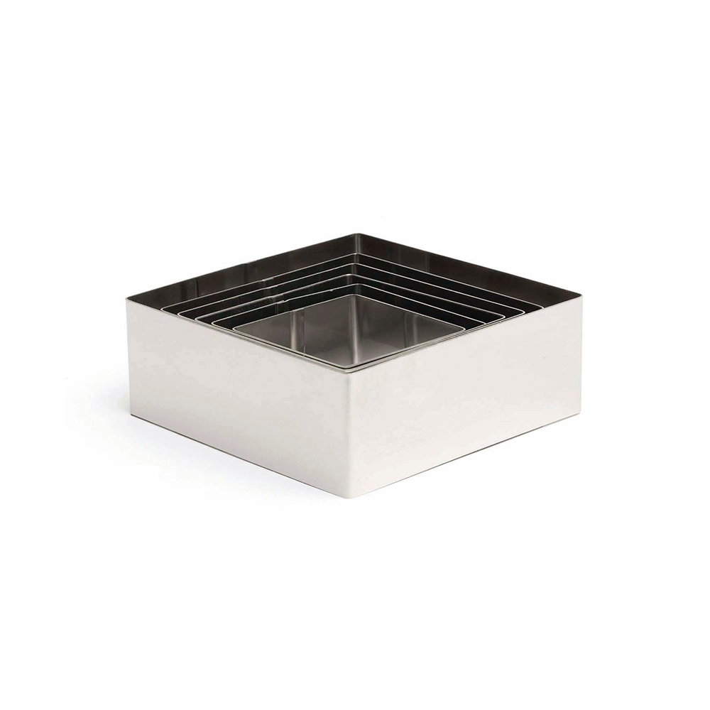Comas - Coppapasta Quadro in Acciaio Inox - Varie Misure Comas - Coppapasta Quadro in Acciaio Inox - Varie Misure
